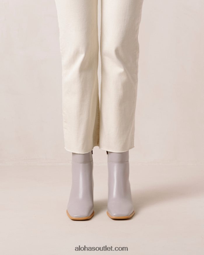 mulheres west vintage - botas de couro roxo Alohas 4P88ZX227 lilás