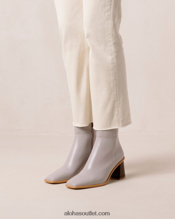 mulheres west vintage - botas de couro roxo Alohas 4P88ZX227 lilás