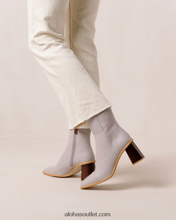 mulheres west vintage - botas de couro roxo Alohas 4P88ZX227 lilás