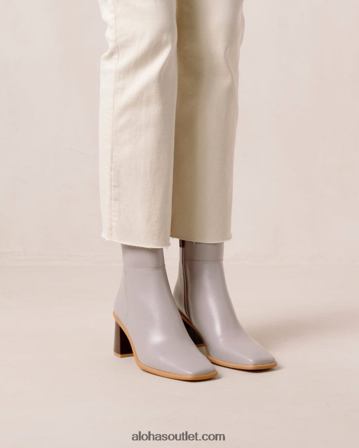 mulheres west vintage - botas de couro roxo Alohas 4P88ZX227 lilás