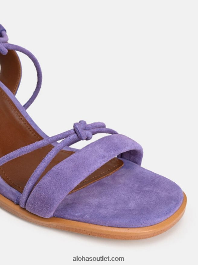 mulheres sophie - sandália de camurça roxa Alohas 4P88ZX175 jasmim roxo