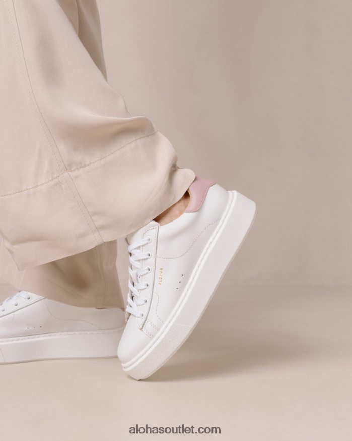 mulheres tb.65 - tênis de couro branco e roxo Alohas 4P88ZX93 lilás branco brilhante